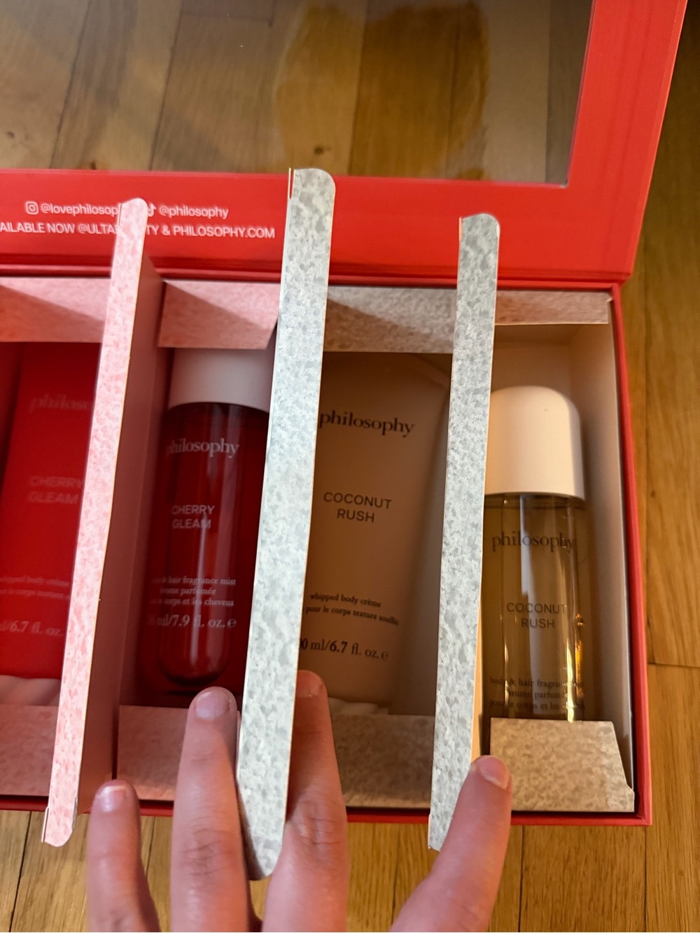 NWT BRAND NEW Philosophy body & hair fragrance mist & lotion PR - Picture 4 of 6